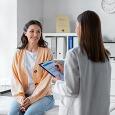 Chequeo médico de la mujer