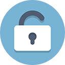 Un candado indica privacidad para evaluar la información de salud en internet.
