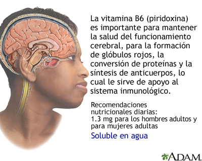 Beneficios de la vitamina B6 Beneficios de la vitamina B6
