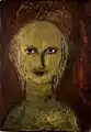 "Wietske" Serie Goldfaced, pigmento sobre madera