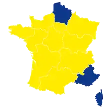 Resultados por región