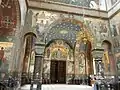 Interior del monasterio de Novi Afon