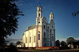 Iglesia de San Miguel Arcángel en Łużki (1744-1756)