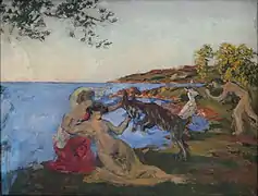 Sujeto mitológico (1903), Museo del Hermitage, San Petersburgo