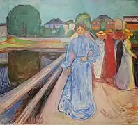 Damas en el puente (1902), Museo Kode en Bergen .