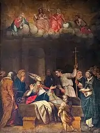 La resurrección de San Salvio