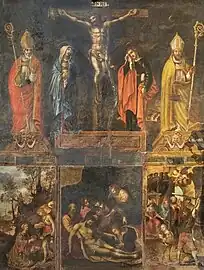 Pintura monumental de la capilla del Sacré-Cœur