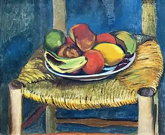 Naturaleza muerta en una silla, Musée Toulouse-Lautrec Albi.