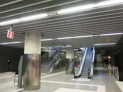 Acceso al andén