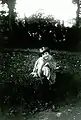 Isabel del Puerto cuando fue estudiante de danza con Isadora Duncan