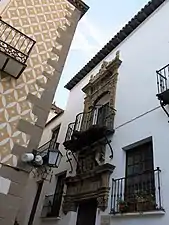 Réplica de la Casa de los Celdranes en el Pueblo español de Barcelona.