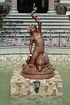 Fuente central del patio