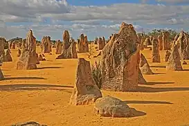 The Pinnacles, Parque nacional Nambung, Australia Occidental