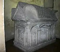 Sarcófago paleocristiano del s. III d. C.