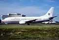 El avión accidentado fotografiado en agosto de 2000.