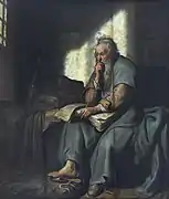 San Pablo en prisión (1627), obra de Rembrandt