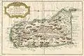 Mapa de Jacques-Nicolas Bellin de Santa Lucía (1758)