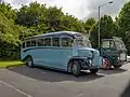 1950s Leyland Comet autobús y cabina
