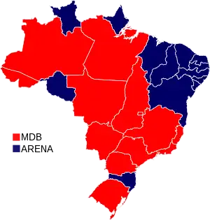 Elecciones parlamentarias de Brasil de 1978