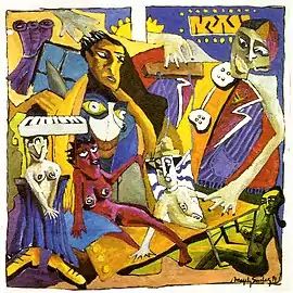 Desde el palco(1995), óleo sobre superficie rígida.