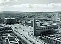 Estación central de Ankara (1937), diseñada por Şekip Akalın en estilo Art Deco.