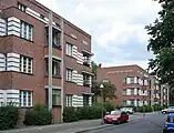 Schillerpark (de Bruno Taut) en la Bristolstraße