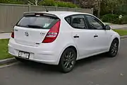 Elantra GT (pre-facelift) vista trasera