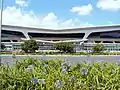Fachada del Aeropuerto Internacional de Ciudad del Cabo, Sudáfrica