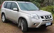 Vista frontal Segunda generación X-Trail