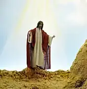 Escena 33: La ascensión de Jesús al cielo