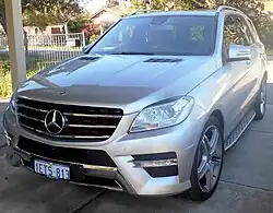 La tercera generación Mercedes-m clasifica