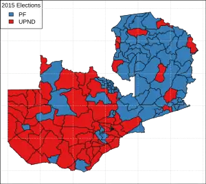 Elecciones presidenciales de Zambia de 2015