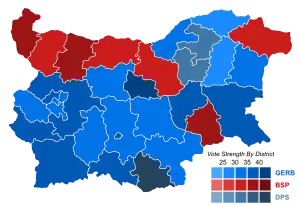 Elecciones legislativas de Bulgaria de 2017