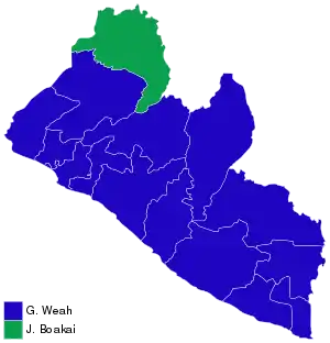 Elecciones generales de Liberia de 2017