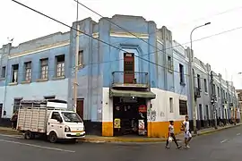 Esquina de los jirones Ica y Cañete