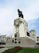 El zócalo monumental