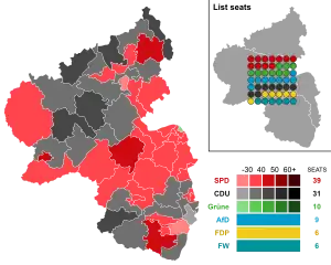 Elecciones estatales de Renania-Palatinado de 2021