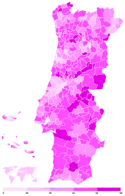Partido Socialista por municipios