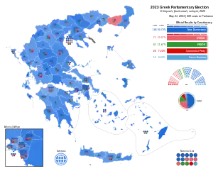Elecciones parlamentarias de Grecia de mayo de 2023
