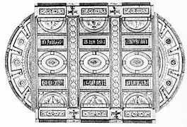 Techo de la sala de Dibujo, 20 St. James's Square, Londres