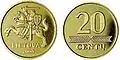 20 centų - emisión de 1997