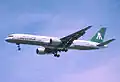 Boeing 757-2Q8 de Mexicana (N755MX) aterrizando en el Aeropuerto Internacional Harry Reid.