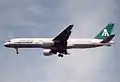 Boeing 757-2Q8 de Mexicana (N755MX) aterrizando en el Aeropuerto Internacional Harry Reid.