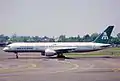 Boeing 757-2Q8 de Mexicana (N765MX) en el Aeropuerto Internacional de la Ciudad de México.