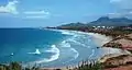 Vista de playa El Agua.