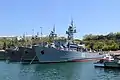 Barcos rusos en Sebastopol, 2015.