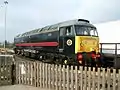 Máquina 47 715 Poseidon conservada en el Museo Nacional del Ferrocarril de York en 2005