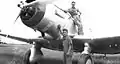 74.º Escuadrón de Ataque tripulación de tierra con un Northrop Un-17 en el campo de Río Hato en 1939.