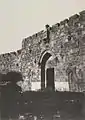 Auguste Salzmann, Puerta de David, Jerusalén, 1856