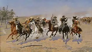 A Dash for the Timber (1889).